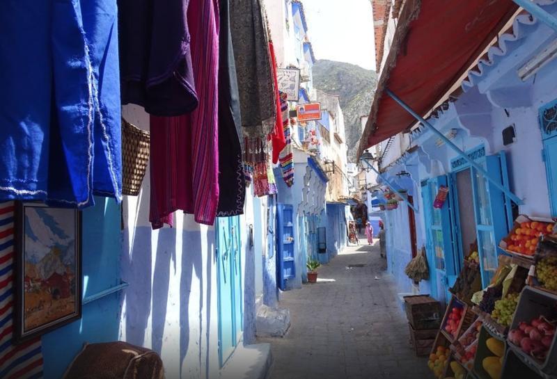 Tourist places in Chefchaouen Morocco