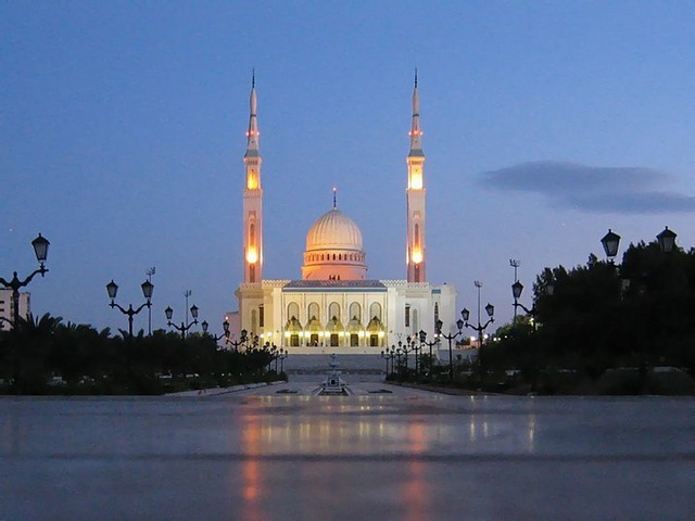 The Prince Abdul Qadir Mosque in Constantine is one of the best tourist places in Constantine