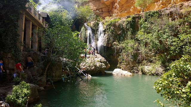 The Orient waterfalls are one of the tourist places in Tlemcen