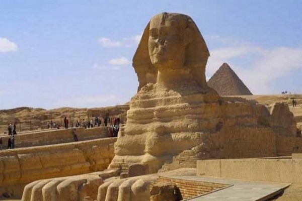 Giza landmarks in Egypt