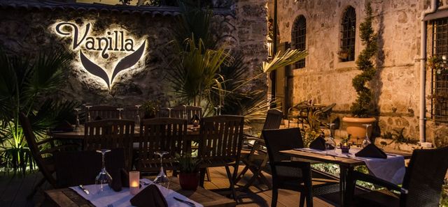 Vanilla restaurant is one of the best restaurants in Antalya, Turkey