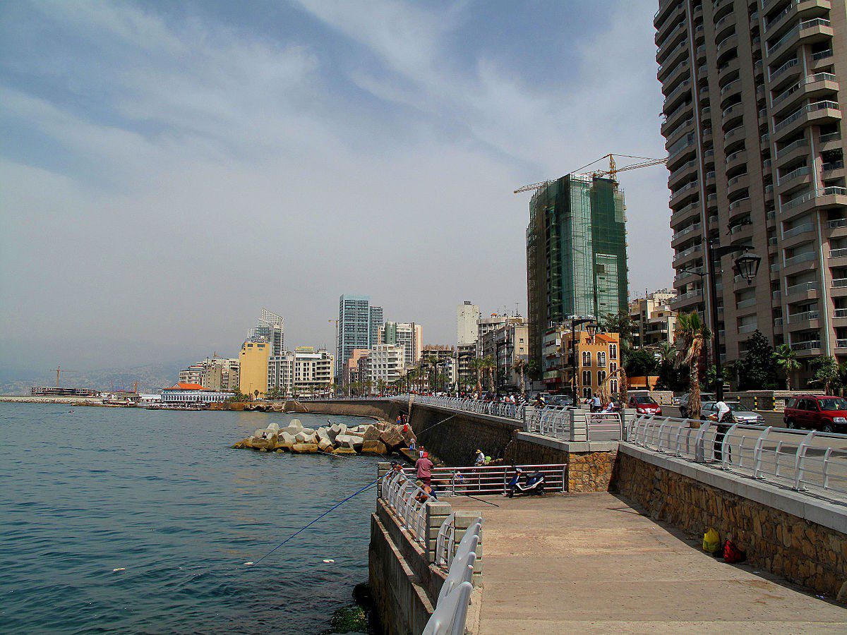 Your destination towards Beirut Corniche