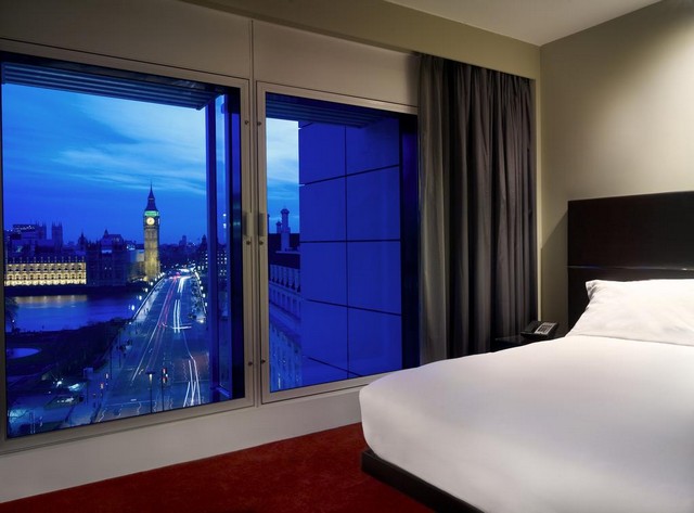 One of the best hotels in London and featuring a view of the Big Ben