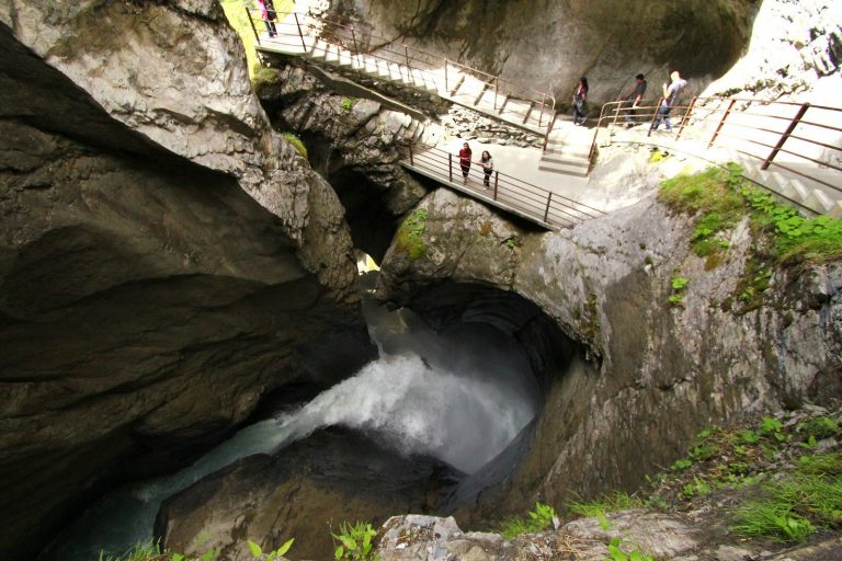 Trommel Bach waterfalls in Interlaken