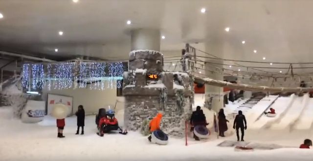 Snow theme park in Istanbul