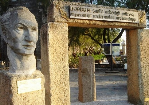 The gates to Bodrum Museum of Maritime Archeology