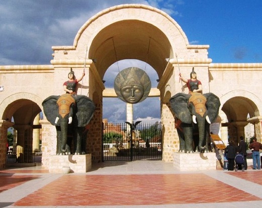 Carthage Land gates in Hammamet
