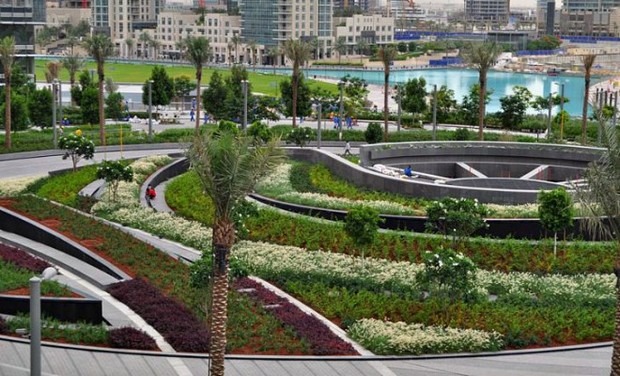 Khalifa Abu Dhabi Park is one of the best places for tourism in the Emirates