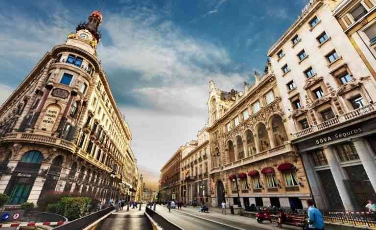 Today, "the first, the second and the third" .. Visiting the city of Madrid ..