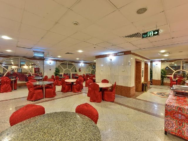 A lounge inside the Western Mukhtara Hotel