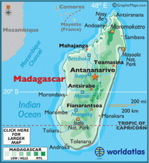 Madagascar Island website