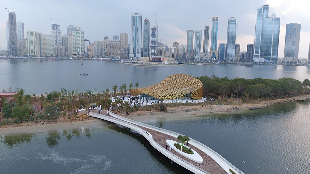 Al Noor Island in Sharjah .. Culture, arts, entertainment and nature charm