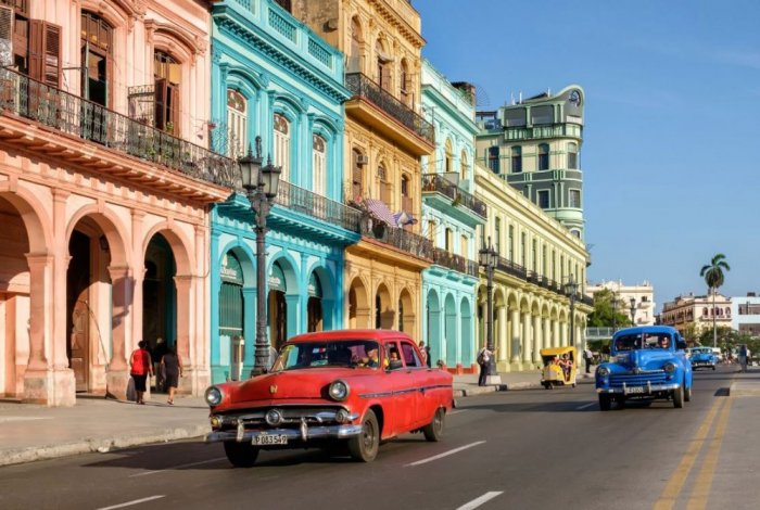 Unique tourism in Cuba.