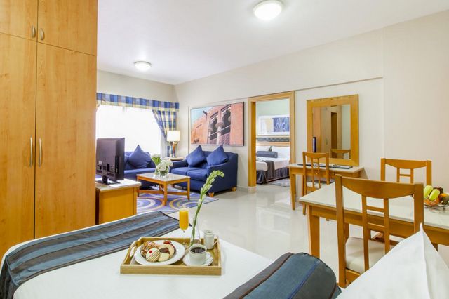 Golden Sands Hotel Apartments is one of the best furnished apartments in Dubai that offer modern residence units