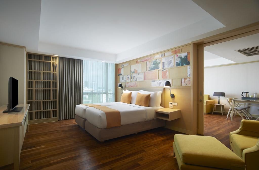 Amari Bangkok Apartments is one of the best Bangkok hotels for families, offering rooms and suites for up to 6 people.