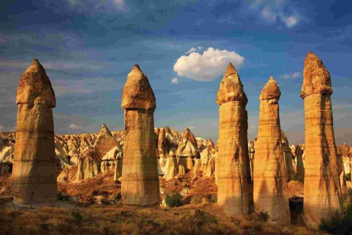 Cappadocia is a famous historical city, located in the center of Anatolia