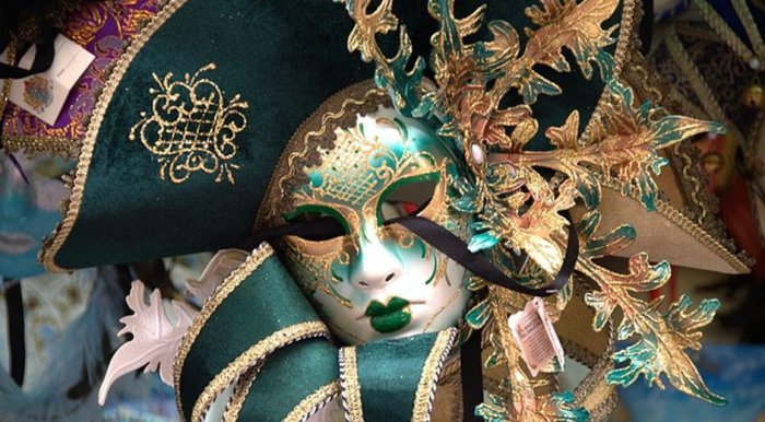 Traditional Venetian masks from Italy