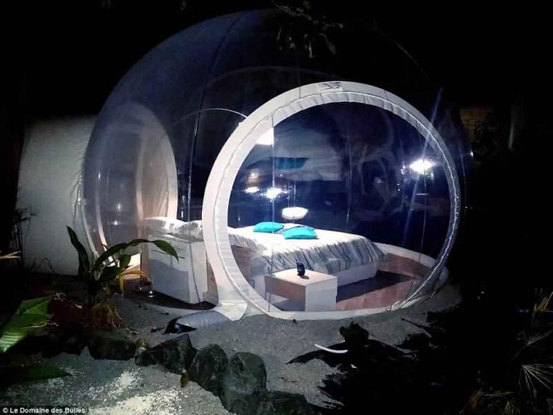 Bubble Hotel is one of the most beautiful Caribbean islands - Bubble Hotel is one of the most beautiful Caribbean islands hotels