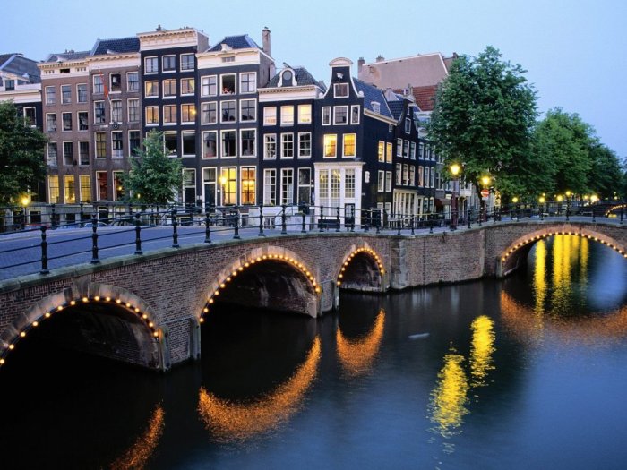 The charm of the Amsterdam canals