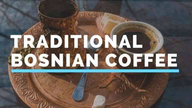Customs and traditions of the Bosnian people .. Bosnian coffee ..