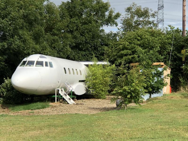 Dont miss the fun of camping in a private jet - Don't miss the fun of camping in a private jet and spacecraft