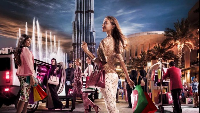 Enjoy shopping in Dubai