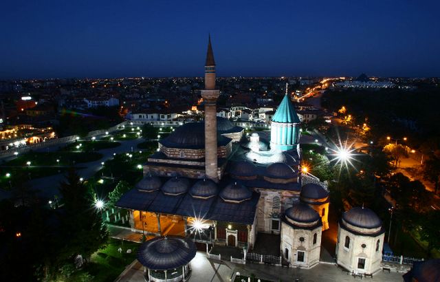 Where is the city of Konya located?