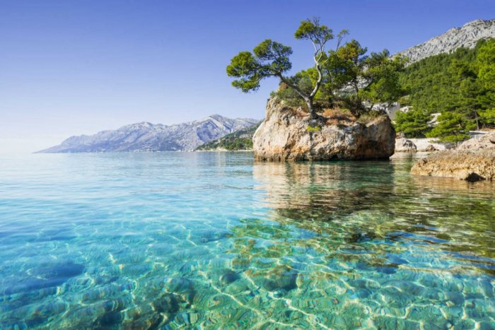 The splendor of beaches in Croatia