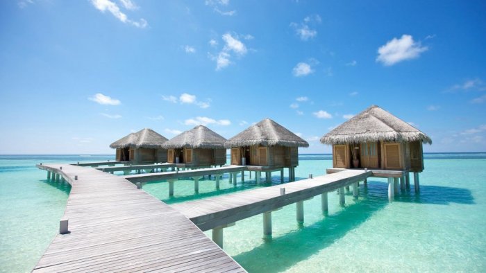 Recreation and relaxation in the Maldives.