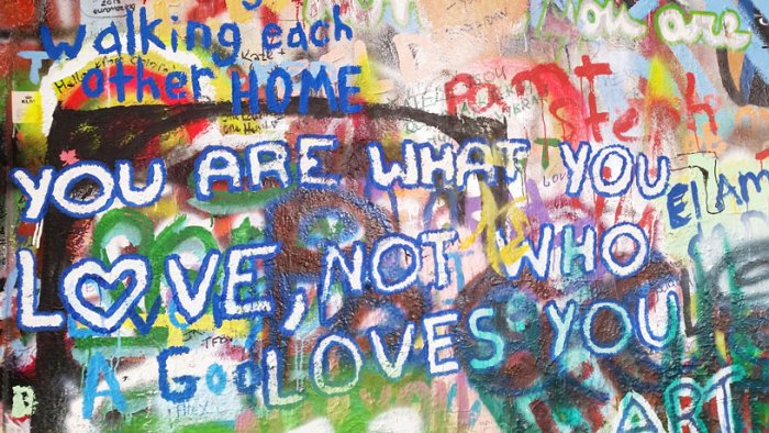 From my graffiti wall to John Lennon