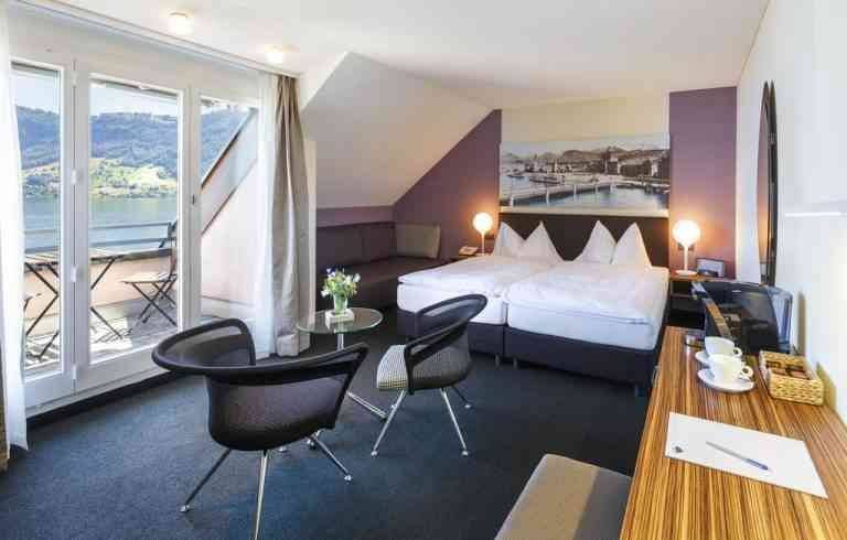 Lucernes best hotels ... 7 4 star and 3 star hotels are - Lucerne's best hotels ... 7 4-star and 3-star hotels are highly rated