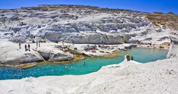 Sarakiniko, Milos