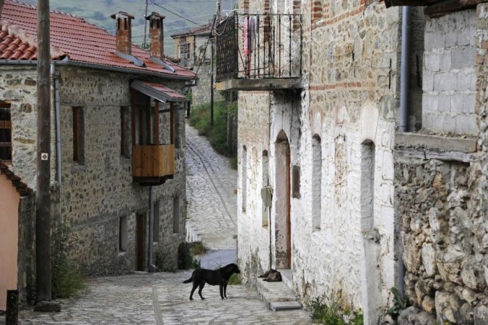 The village of Agios Germanos
