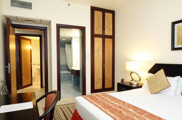 Avari Hotel Apartments Al Barsha is one of the cheapest hotel apartments in Dubai 