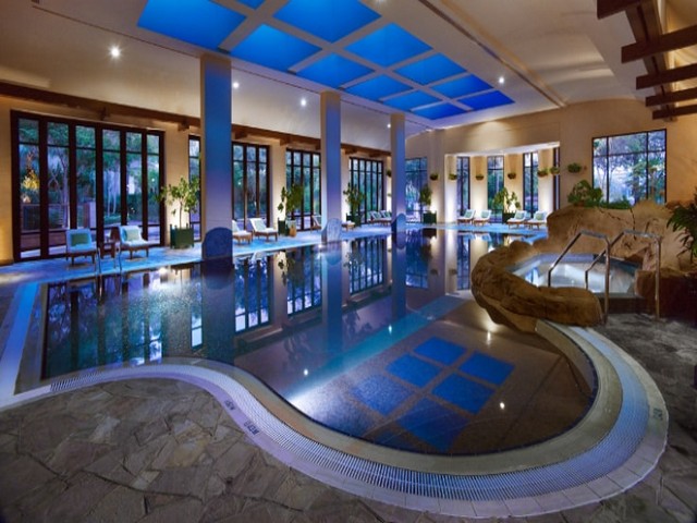Indoor pool at Grand Hyatt Dubai