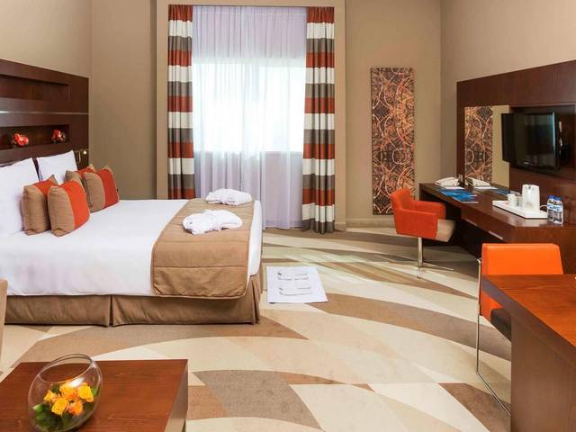 Novotel Dubai Al Barsha has a large number of accommodations that vary to suit everyone's tastes