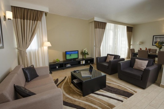 The Dubai Mall hotel serviced apartments offer a variety of spaces to accommodate large families.