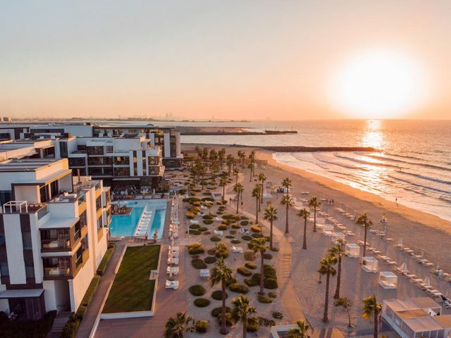 All units at Nikki Beach Resort & Spa Dubai offer great views