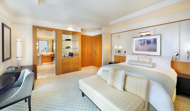 The Ritz-Carlton Dubai hotel is spacious, luxurious family rooms