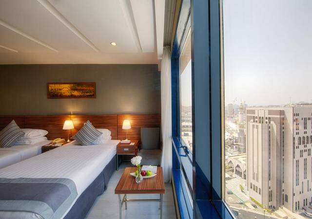 The Elite Hotel Orchid offers full and partial views of the Great Mosque of Mecca.