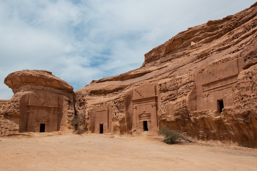 Madaen Saleh is a landmark of tourism in Saudi Arabia 