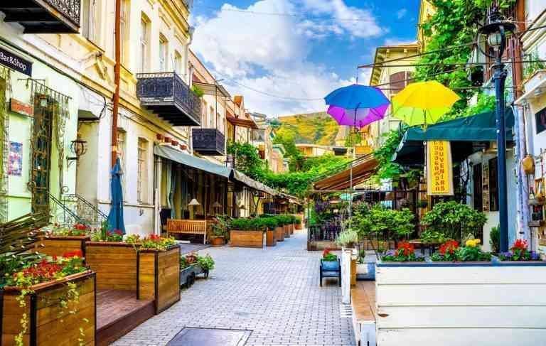 Cafés in Tbilisi ..