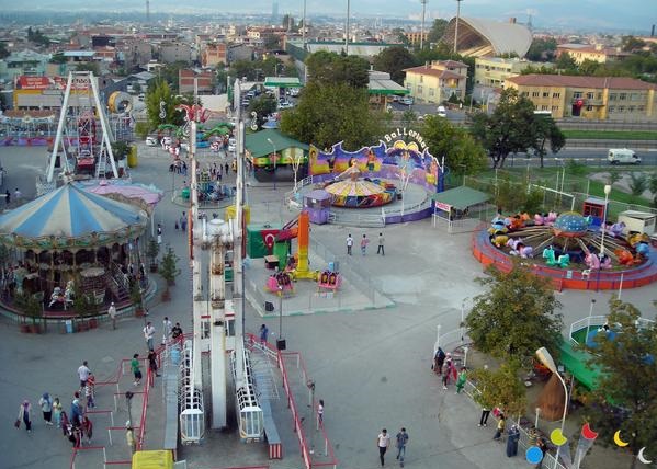 Luna Park amusement park is one of the best entertainment places in Turkey Stock Exchange