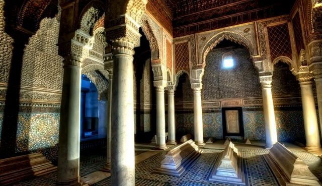Saadian tombs of Marrakesh