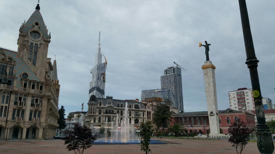 Europe Square in Batumi