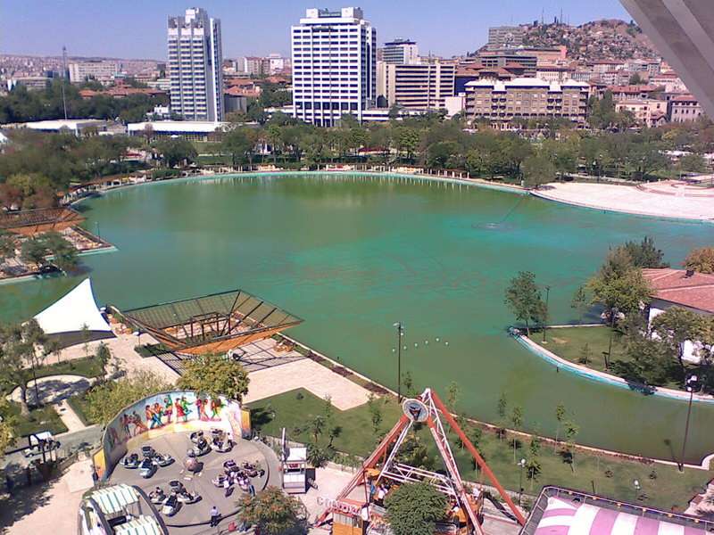 Youth Park in Ankara is one of the most important tourist places in Ankara