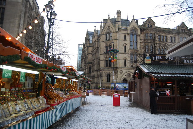 Albert Square in Manchester