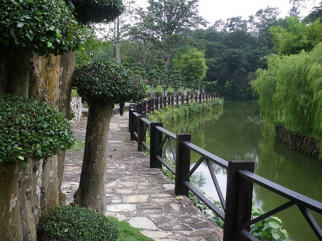 The most beautiful gardens of Malaysia
