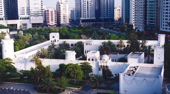 Al Hosn Palace is one of the oldest tourist places in Abu Dhabi, UAE
