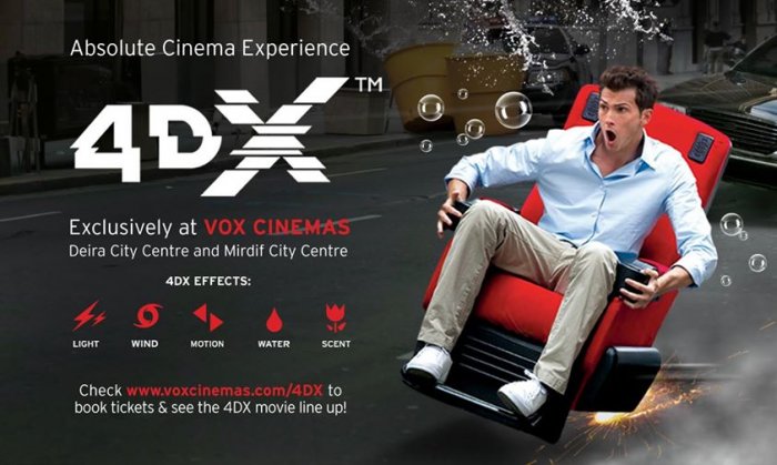 Vox 4DX in Mirdif City Center 